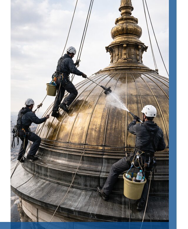Мойка куполов и шпилей в Георгиевске от 8246 р. - заказать | ВЫСОТНИК-Грг