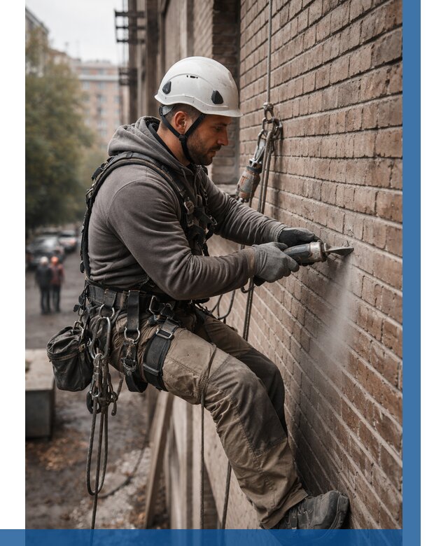 Расшивка кирпичных швов в Георгиевске от 618 р. | ВЫСОТНИК-Грг