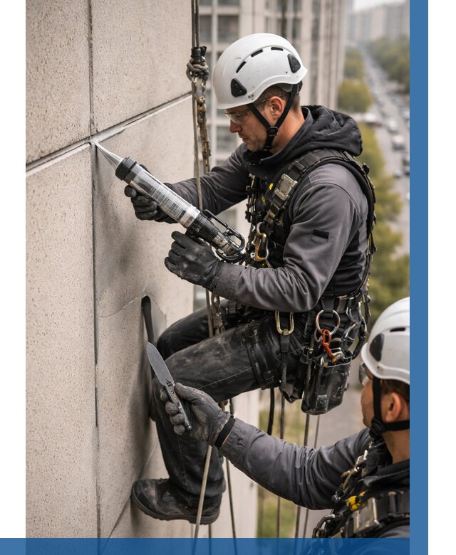 Первичная герметизация швов в Георгиевске от 618 р. | ВЫСОТНИК-Грг