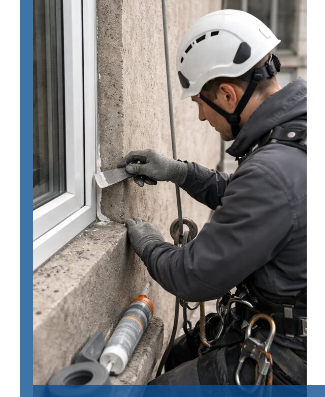 Герметизация монтажных швов окон в Георгиевске с гарантией качества