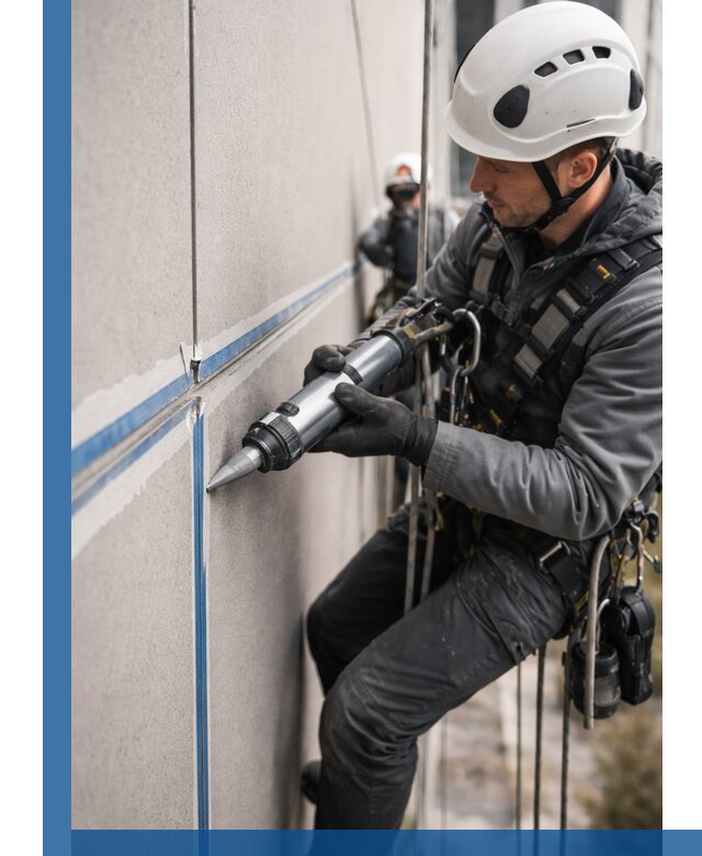 Герметизация стыков фасадных панелей в Георгиевске качественно и быстро