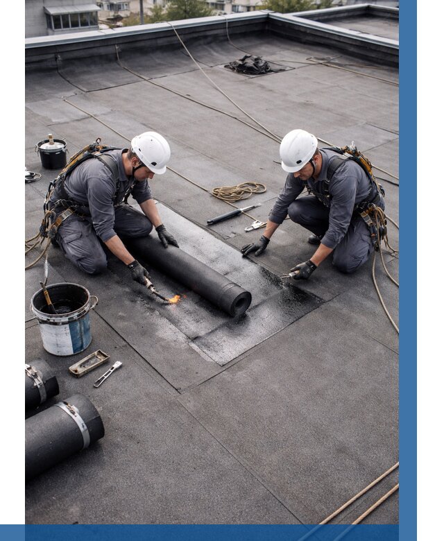 Ремонт мягкой кровли под ключ в Георгиевске от 721 р. | ВЫСОТНИК-Грг