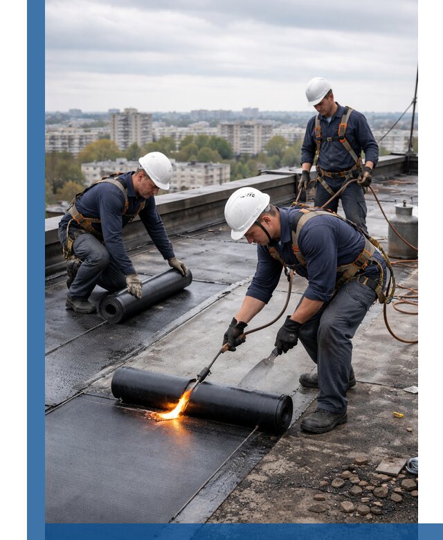 Ремонт наплавляемой кровли в Георгиевске качественно и надежно