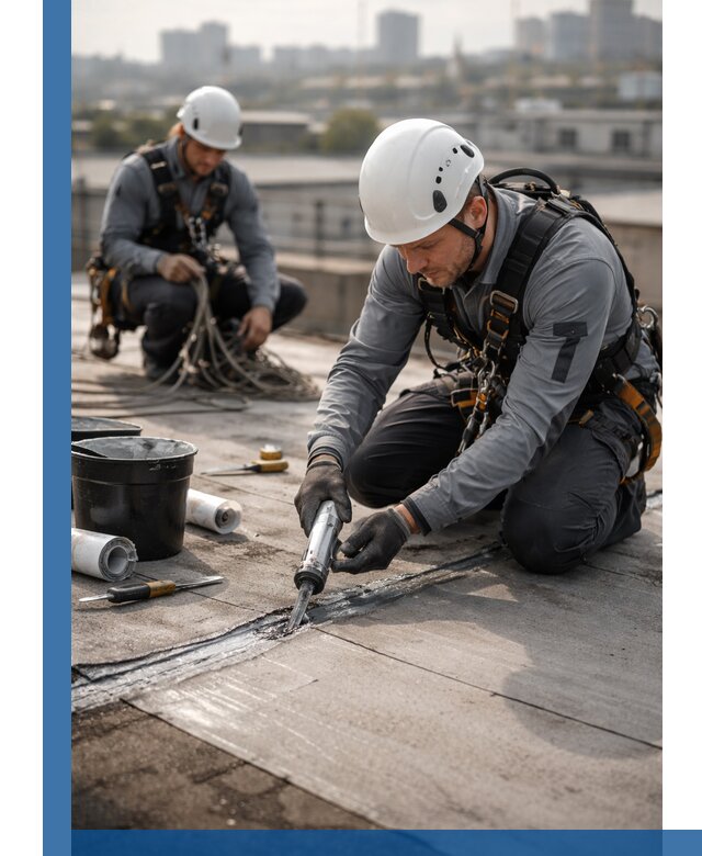 Аварийное и капитальное устранение протечек кровли в Георгиевске