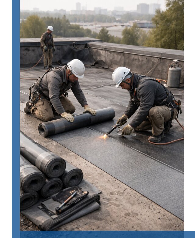 Монтаж мягкой кровли в Георгиевске профессионально и надежно