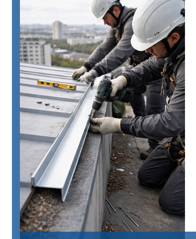 Монтаж капельника на кровле в Георгиевске с гарантией качества