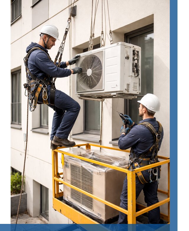 Демонтаж внешнего блока кондиционера в Георгиевске от 3607 р. | ВЫСОТНИК-Грг