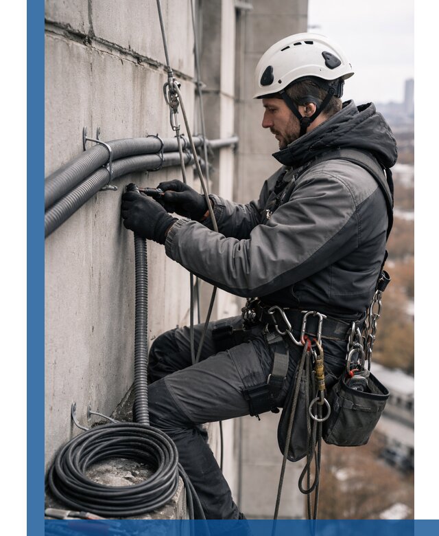 Профессиональный монтаж гофры для кабеля в Георгиевске с гарантией