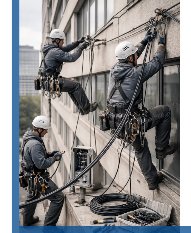 Прокладка оптоволоконного кабеля в Георгиевске под ключ с тестированием