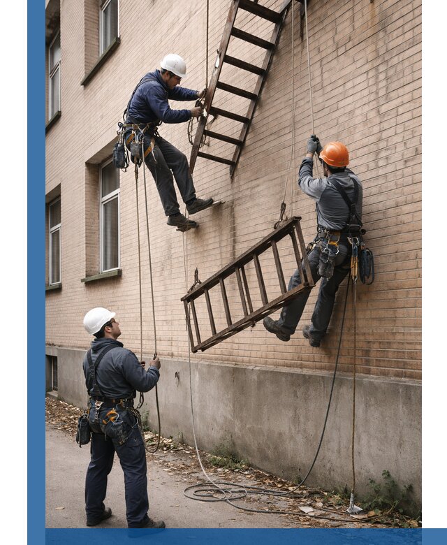 Демонтаж пожарной лестницы в Георгиевске быстро и безопасно