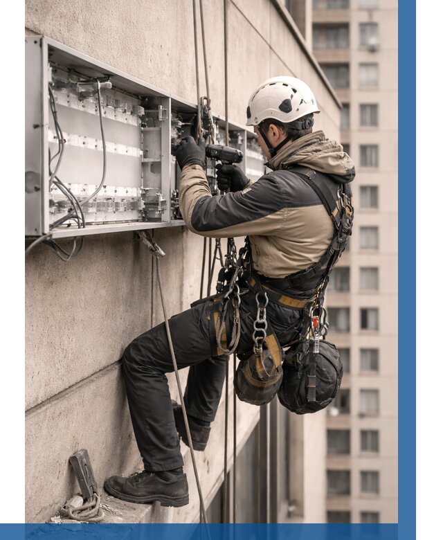 Ремонт вывески на высоте в Георгиевске от 4638 р. | ВЫСОТНИК-Грг