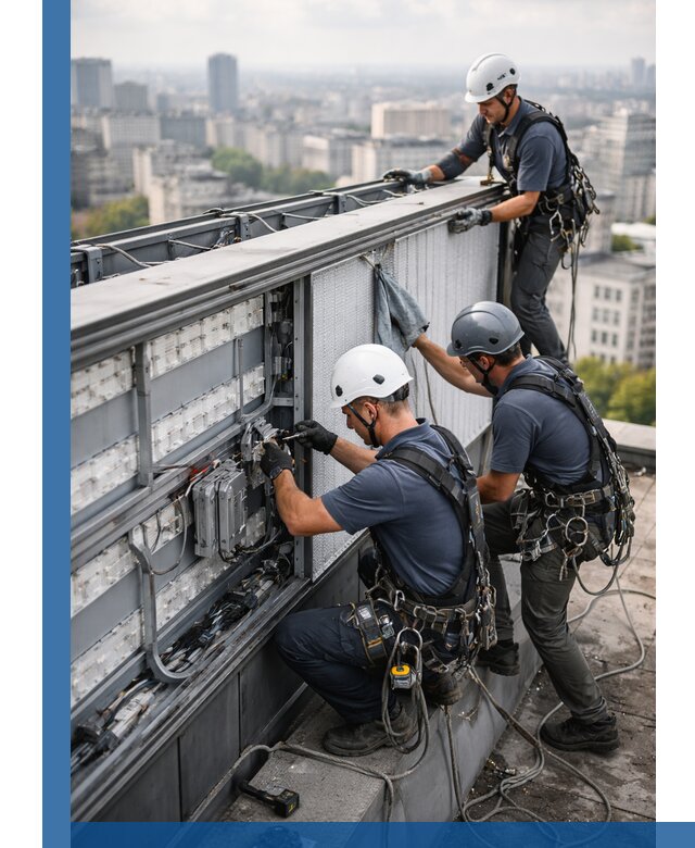 Профессиональное обслуживание крышной рекламы в Георгиевске под ключ