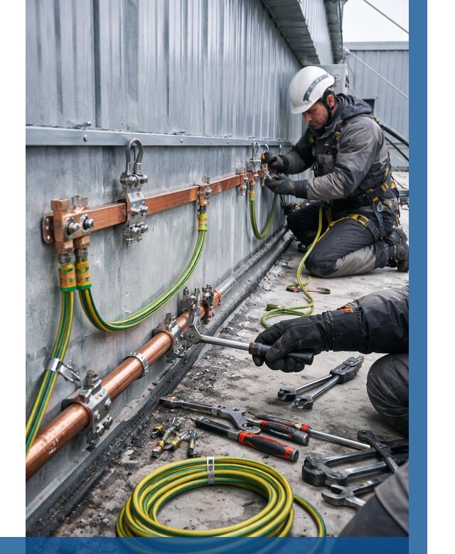 Монтаж заземления здания в Георгиевске от 25768 р. | ВЫСОТНИК-Грг