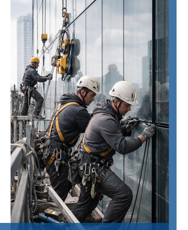 Структурное остекление фасадов в Георгиевске от 9792 р. | ВЫСОТНИК-Грг