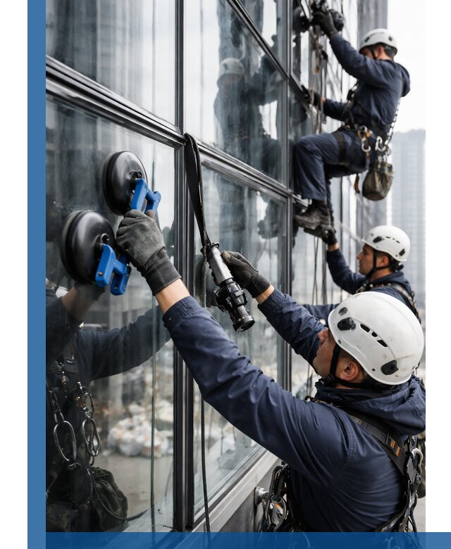 Радиусное остекление фасадов под ключ в Георгиевске с гарантиями