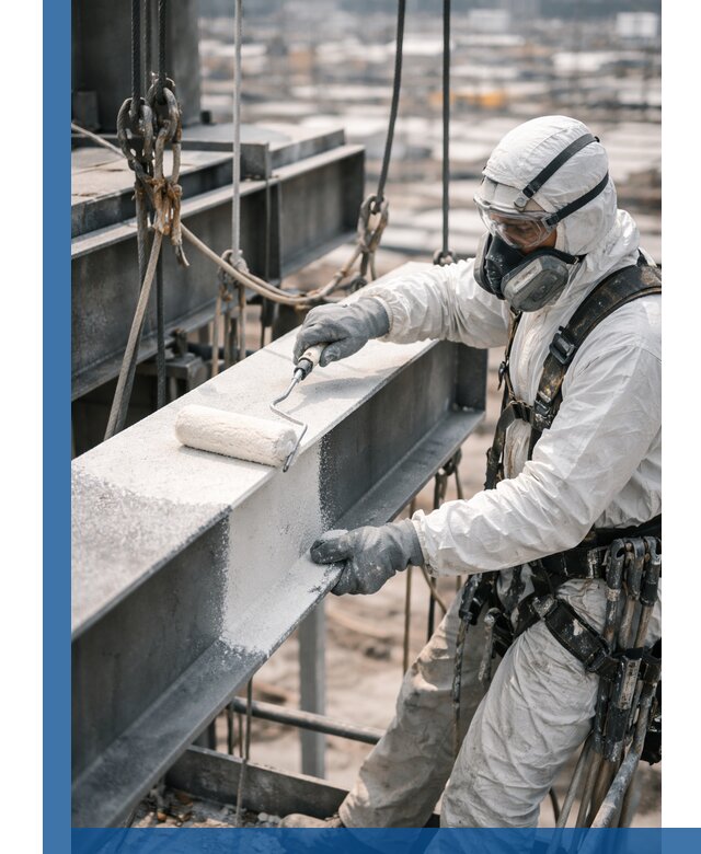 Профессиональная огнезащитная обработка металлоконструкций в Георгиевске