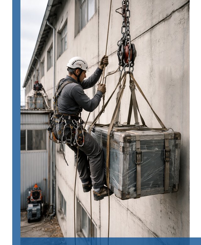 Подъем грузов на высоту в Георгиевске для промышленных объектов