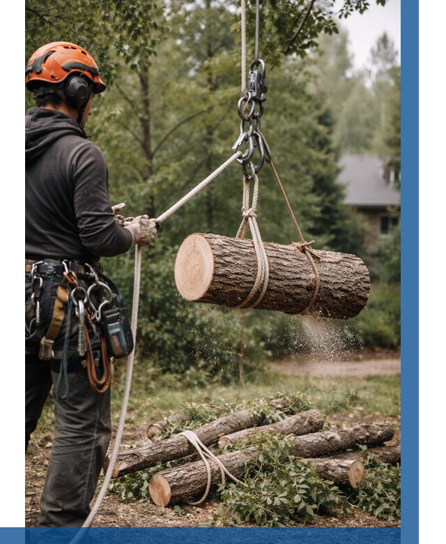 Валка деревьев частями в Георгиевске от 7730 р. | ВЫСОТНИК-Грг