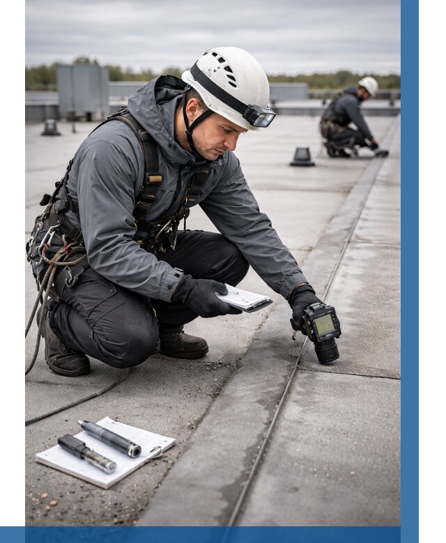 Обследование кровли на протечки в Георгиевске от 4638 р. | ВЫСОТНИК-Грг