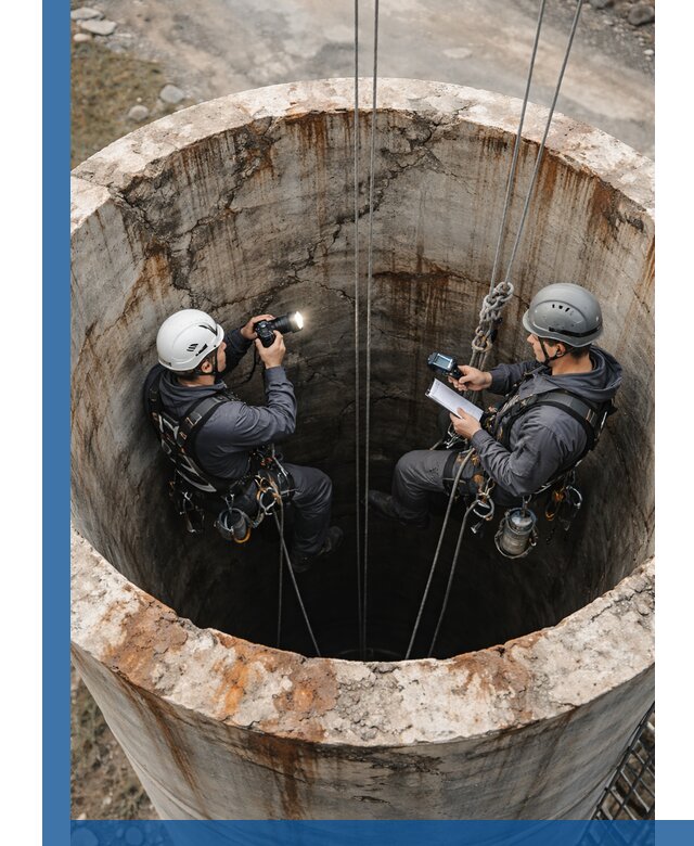 Обследование дымовой трубы: диагностика и оценка состояния в Георгиевске